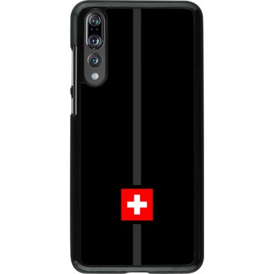 Huawei P20 Pro Case Hülle - Kanton CH schwarz