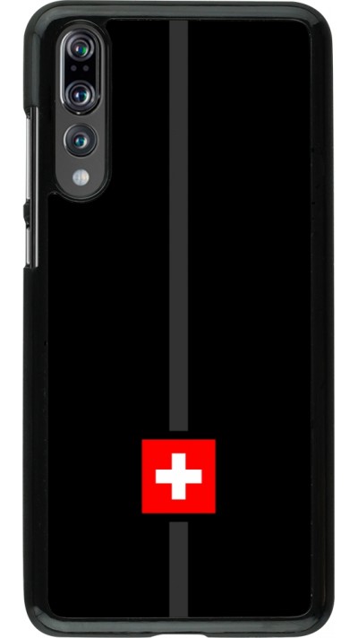 Huawei P20 Pro Case Hülle - Kanton CH schwarz