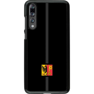 Huawei P20 Pro Case Hülle - Kanton GE schwarz