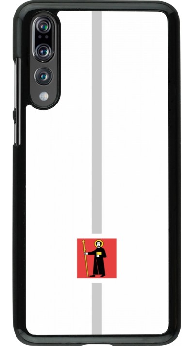 Huawei P20 Pro Case Hülle - Kanton GL weiss