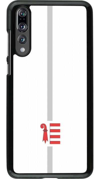 Huawei P20 Pro Case Hülle - Kanton JU weiss