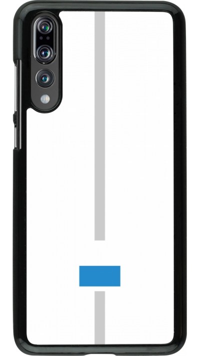Huawei P20 Pro Case Hülle - Kanton LU weiss