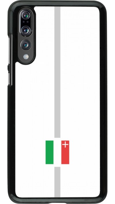 Huawei P20 Pro Case Hülle - Kanton NE weiss