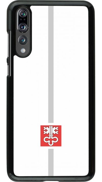 Huawei P20 Pro Case Hülle - Kanton NW weiss