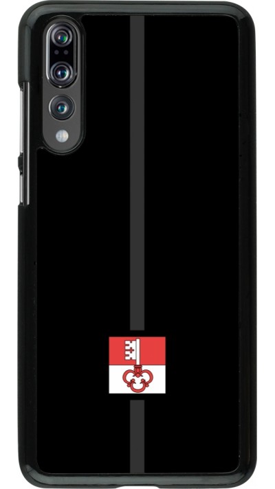 Huawei P20 Pro Case Hülle - Kanton OW schwarz
