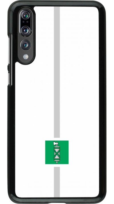 Huawei P20 Pro Case Hülle - Kanton SG weiss