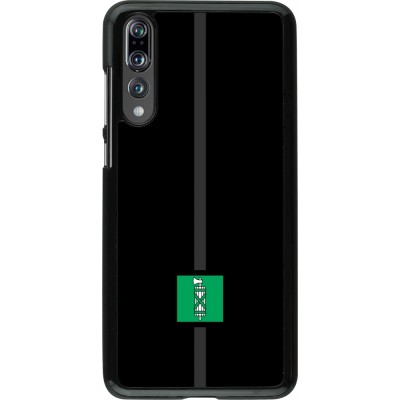 Huawei P20 Pro Case Hülle - Kanton SG schwarz