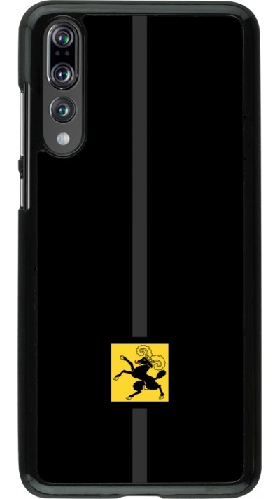 Huawei P20 Pro Case Hülle - Kanton SH schwarz