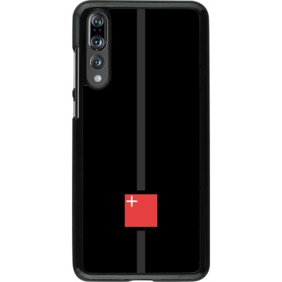 Huawei P20 Pro Case Hülle - Kanton SZ schwarz