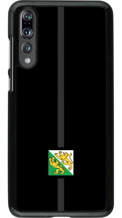 Huawei P20 Pro Case Hülle - Kanton TG schwarz