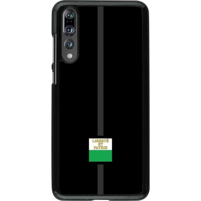 Huawei P20 Pro Case Hülle - Kanton VD schwarz