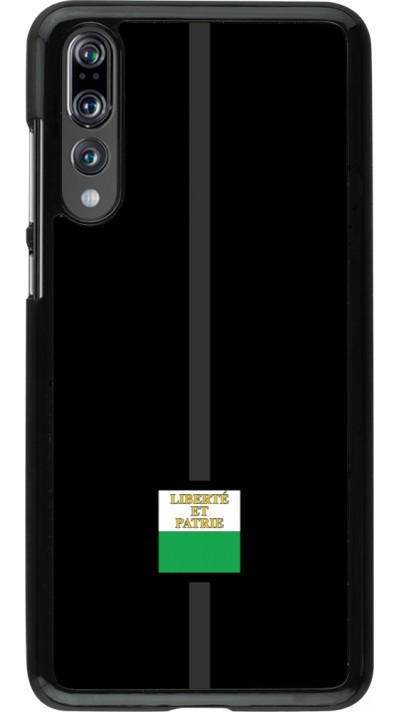 Huawei P20 Pro Case Hülle - Kanton VD schwarz