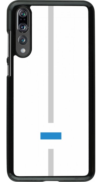 Huawei P20 Pro Case Hülle - Kanton ZG weiss