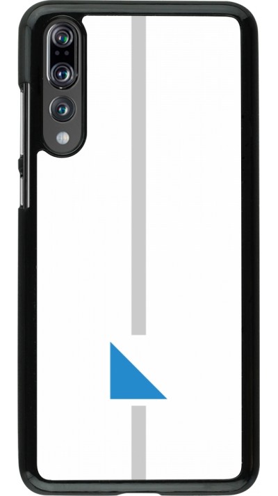 Huawei P20 Pro Case Hülle - Kanton ZH weiss