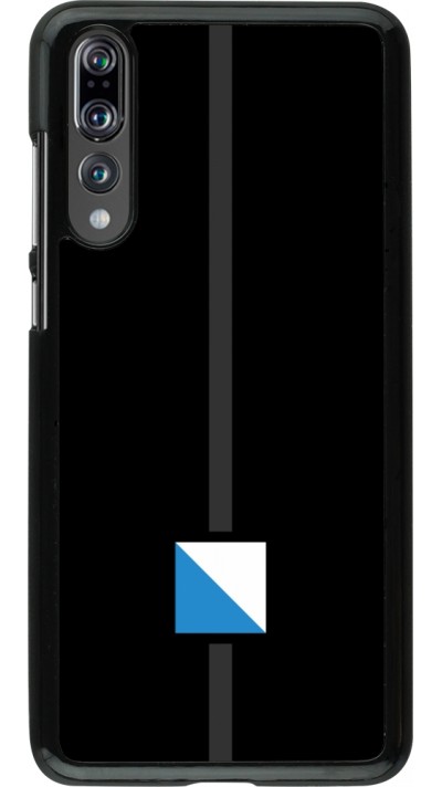 Huawei P20 Pro Case Hülle - Kanton ZH schwarz
