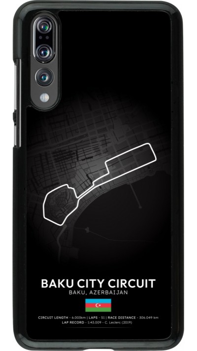 Huawei P20 Pro Case Hülle - F1 Track 2025 Azerbaijan