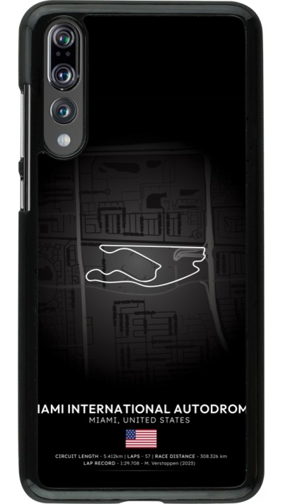 Huawei P20 Pro Case Hülle - F1 Track 2025 Miami