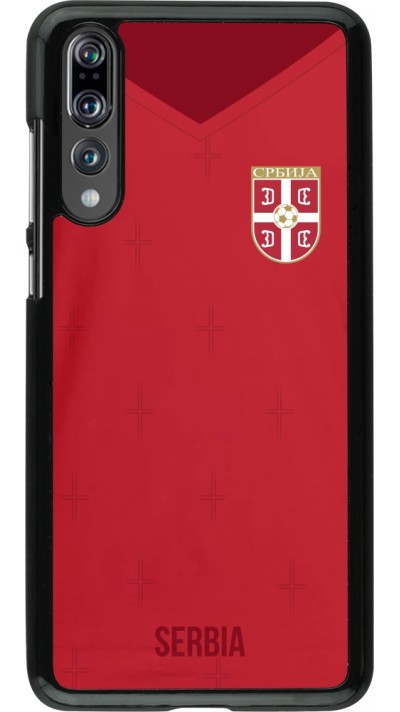Huawei P20 Pro Case Hülle - Serbien 2022 personalisierbares Fussballtrikot