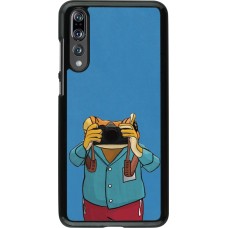Huawei P20 Pro Case Hülle - Frog with camera DTMF