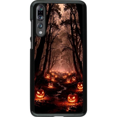 Huawei P20 Pro Case Hülle - Halloween 2025 Road of Terrifying Pumpkins