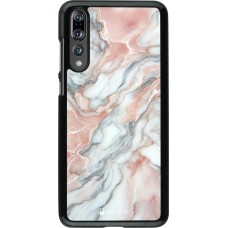 Huawei P20 Pro Case Hülle - Rosa Leuchtender Marmor