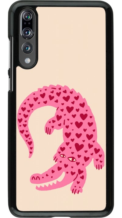 Coque Huawei P20 Pro - Pink crocodile 2026