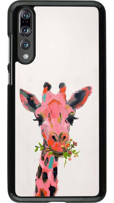 Coque Huawei P20 Pro - Pink Girafe Paint Coque Huawei P20 Pro - Pink Girafe Paint