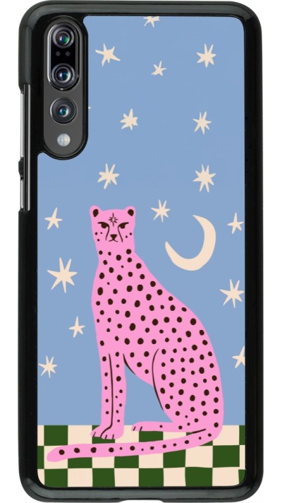 Coque Huawei P20 Pro - Pink leopard with stars 2026