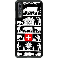 Huawei P20 Pro Case Hülle - Poya Schweiz 1 schwarz