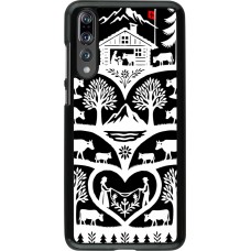Huawei P20 Pro Case Hülle - Poya Schweiz 2 schwarz