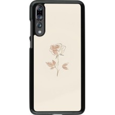 Huawei P20 Pro Case Hülle - Rosa Sand Minimalistisch