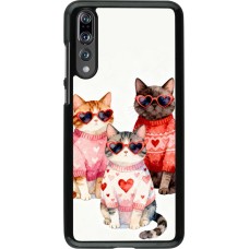 Huawei P20 Pro Case Hülle - Saint Valentines Day 26 Cat Love