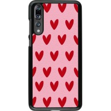 Huawei P20 Pro Case Hülle - Saint Valentines Day 26 Pattern heart