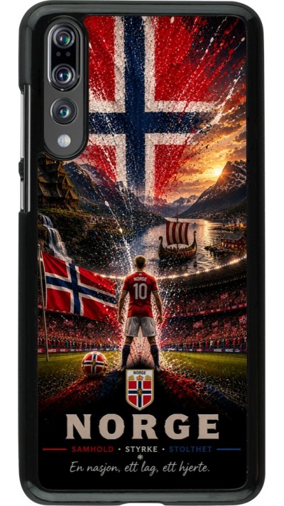 Coque Huawei P20 Pro - Football Norvège splash 2026