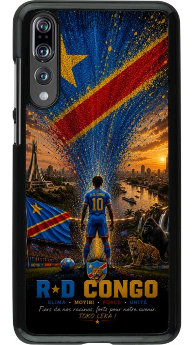 Coque Huawei P20 Pro - Football République démocratique du Congo splash 2026