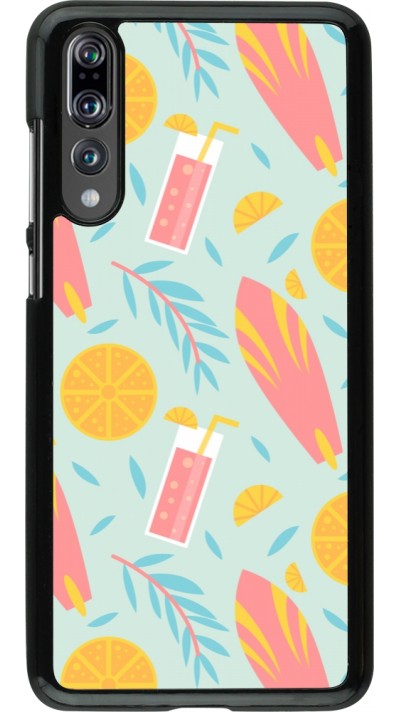 Huawei P20 Pro Case Hülle - Summer 2025 Pattern citron