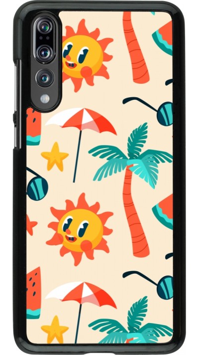 Huawei P20 Pro Case Hülle - Summer 2025 Pattern soleil