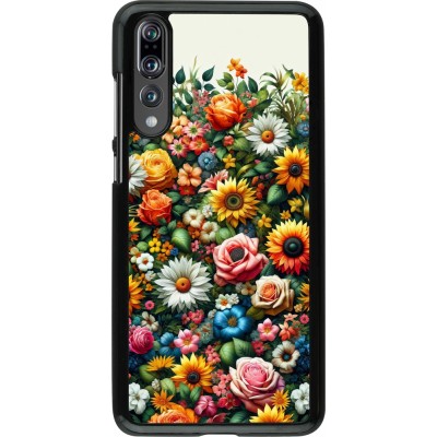 Huawei P20 Pro Case Hülle - Sommer Blumenmuster