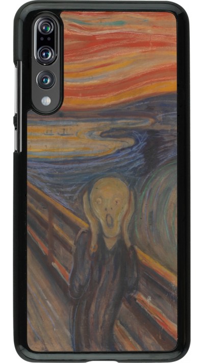 Coque Huawei P20 Pro - Tableau art - Le Cri - Edvard Munch