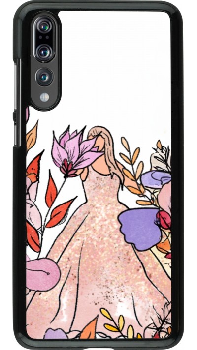 Huawei P20 Pro Case Hülle - Taylor Swift Sketch - White