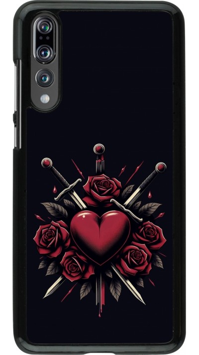 Coque Huawei P20 Pro - Valentine 2024 gothic love Coque Huawei P20 Pro - Valentine 2024 gothic love