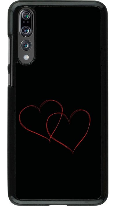 Coque Huawei P20 Pro - Valentine 2023 attached heart Coque Huawei P20 Pro - Valentine 2023 attached heart