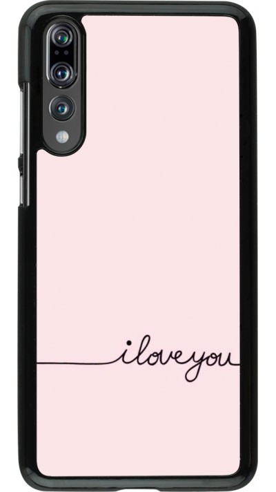 Coque Huawei P20 Pro - Valentine 2023 i love you writing Coque Huawei P20 Pro - Valentine 2023 i love you writing