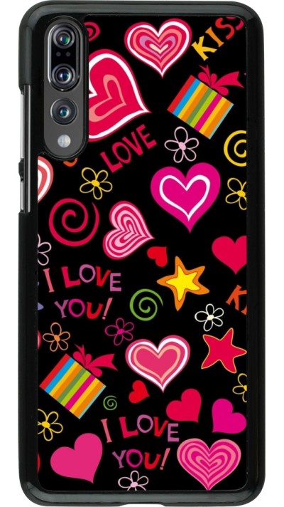 Coque Huawei P20 Pro - Valentine 2023 love symbols Coque Huawei P20 Pro - Valentine 2023 love symbols