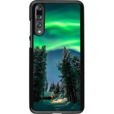 Huawei P20 Pro Case Hülle - Winter 22 Northern Lights