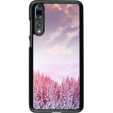Huawei P20 Pro Case Hülle - Winter 22 Pink Forest