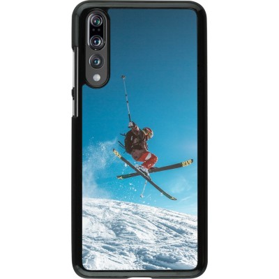 Huawei P20 Pro Case Hülle - Winter 22 Ski Jump