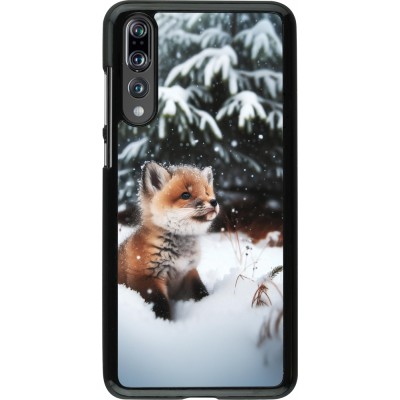 Huawei P20 Pro Case Hülle - Weihnachten 2023 Fuechslein Tanne