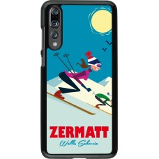 Coque Huawei P20 Pro - Zermatt Ski Downhill