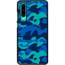 Hülle Huawei P30 - Camo Blue